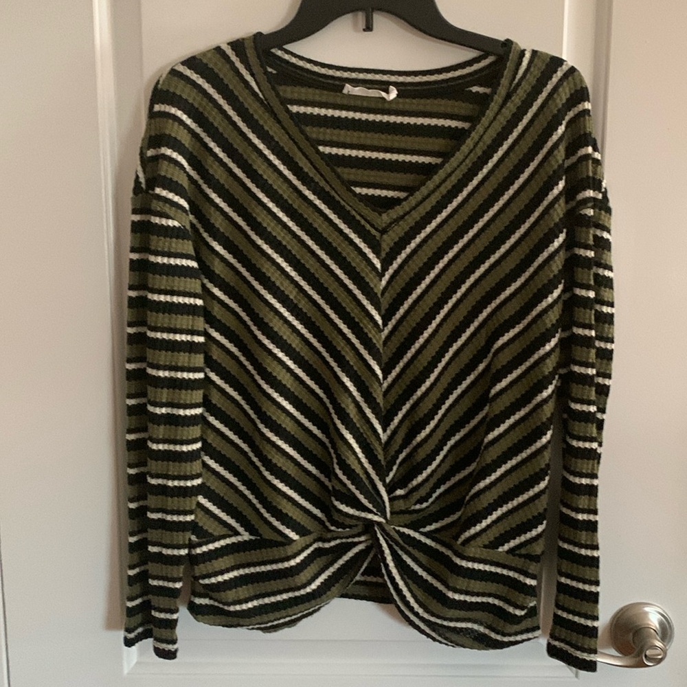 Lush Striped Top